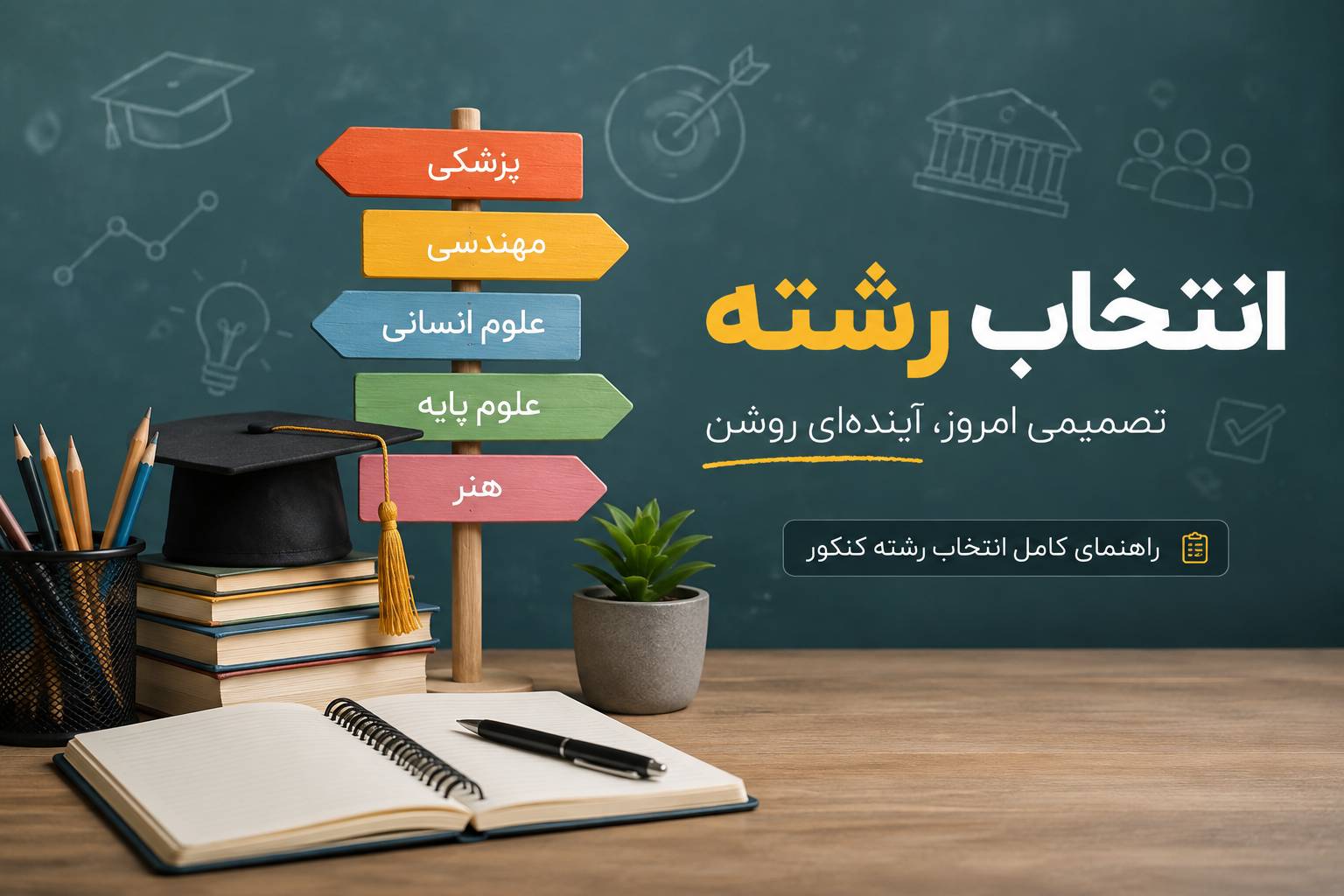 Read more about the article انتخاب رشته دانشگاهی؛ چرا نباید فقط با رتبه تصمیم گرفت؟